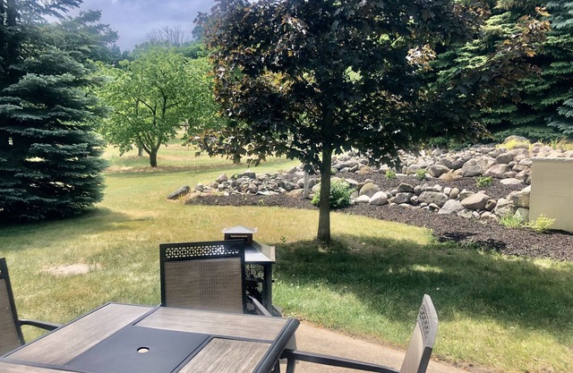 Suttons Bay farmhouse-style home. 5 bedrooms. Air conditioning. Pet okay