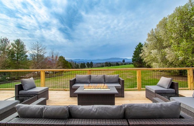 Sweet Mountain Escape - View, Hot Tub, & Fire Pit!