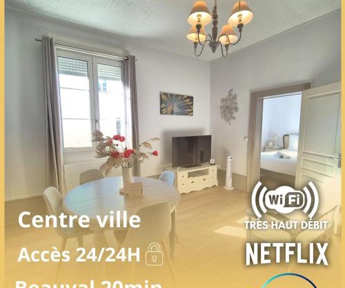 T2 Ctre ville Fibre proche Beauval