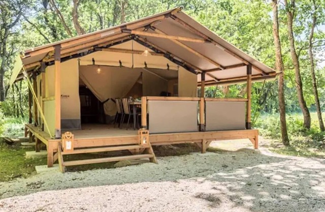 Tent Lodge Kenia auf Stelzen 2 Schlafzimmer 5 Personen