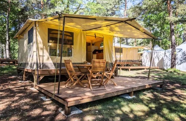 Tent Marquise 2 Schlafzimmer 4 Personen