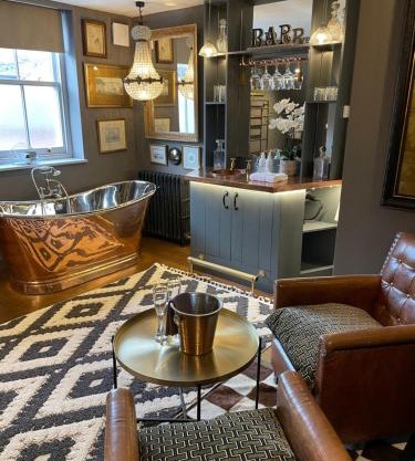 The Barth Room at Cheshire Boutique Barns