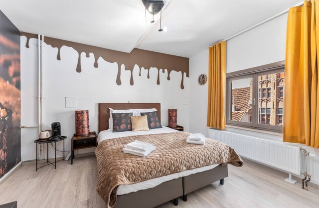 The brownie room by Willy Wonka's chocolate hotel!