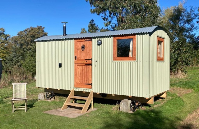 The Dragon's Hut with cozy logburner