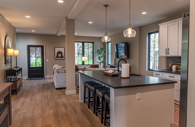 "The Graduate" is a carefully curated custom built home steps from downtown Bowling Green