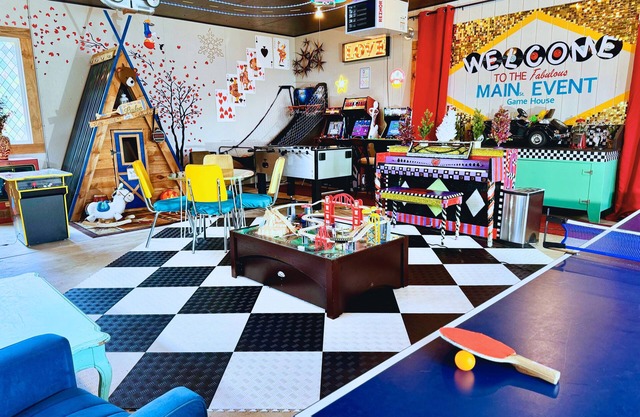 The Main Event Game House on the Huntley Square!