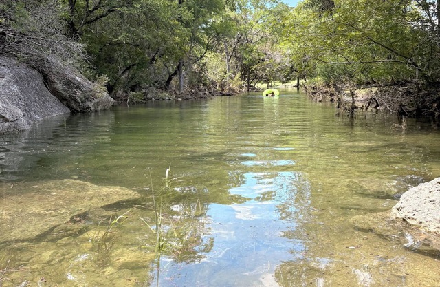 The Most Peaceful Hill Country Cabin with Swimming Hole, Firepit, & Pool Table