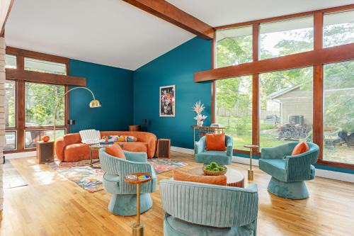 The Nancy Fireplace Hot Tub Ping-pong