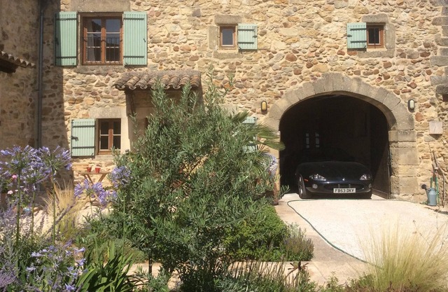 The Old Barn in the village of La Bastide d'Engras near Uzes