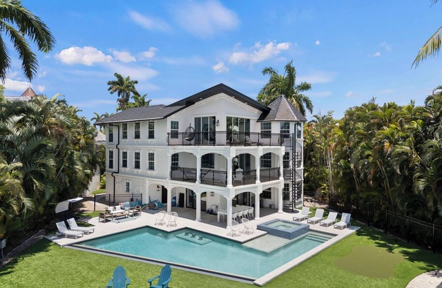 The Sunset Escape: Riverfront Elegance with Pool