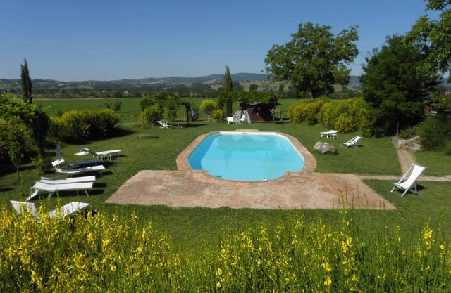 The Terrace in Borgo Santa Maria Farmhouse