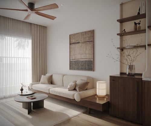 The Velvet Sky Hanoi-Cozy Escape with Private Balcony-Free Laundry