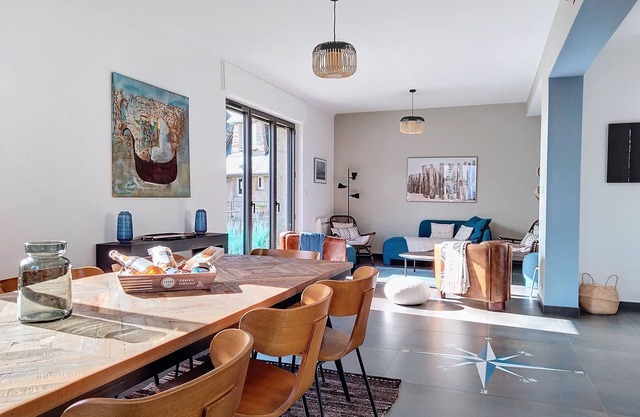 Thermarine, villa facing the Thermes Marins and 80m from the beach