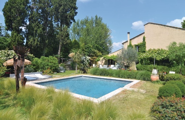 This apartment is part of a property with a large communal pool, which brings joy to young and old.