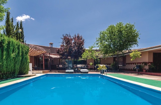This fantastic vacation home for 6 people with private pool is located outside Lucena, very close to