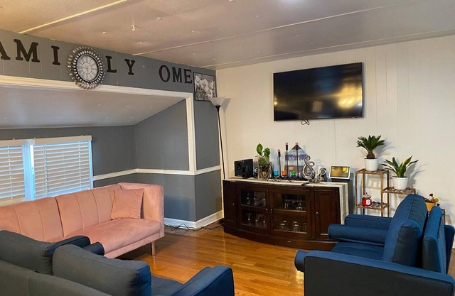 Tiger's house is a perfect mobile home whith special amenities.