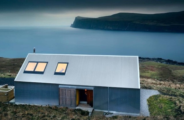Tinhouse - A Unique Cottage Overlooking the Dramatic Seascape of North West Skye
