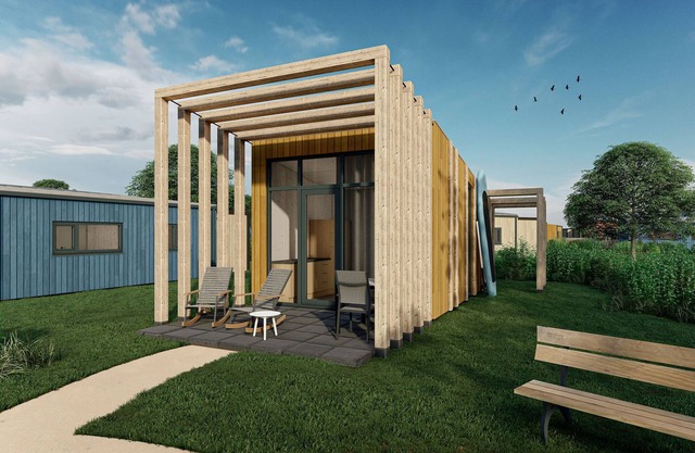 Tiny House in Arcen with Lake Canoe Access