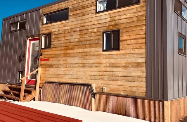 Tiny House Maverick in a tiny house park!