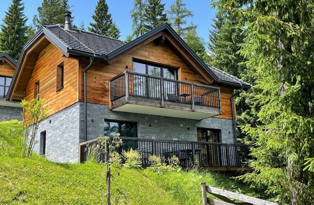 Tomtegl-Bergchalet No.7 mit Privatsauna, Infinitypool, Kamin, Fitnessraum, 1500m Seehöhe