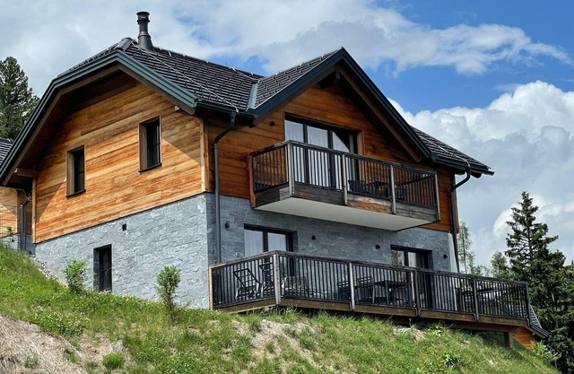 Tomtegl-Bergchalet No.10 mit Privatsauna, Infinitypool, Kamin, Fitnessraum, 1500m Seehöhe