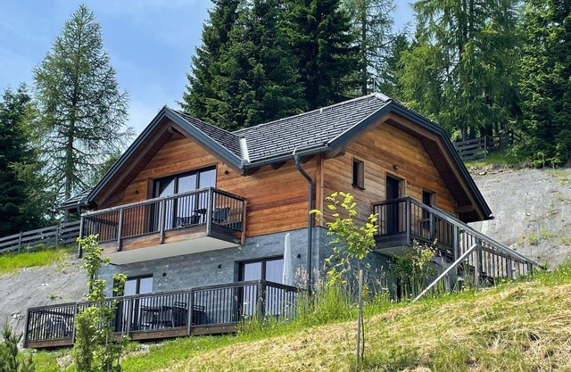 Tomtegl-Bergchalet No.13 mit Privatsauna, Infinitypool, Kamin, Fitnessraum, 1500m Seehöhe