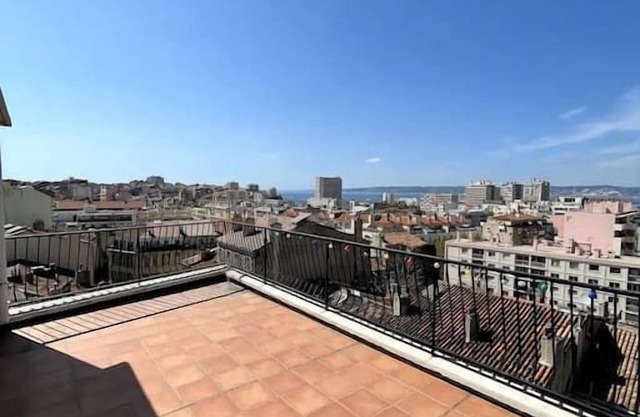 TOP flat heart Endoume 2P Terrace VIEW !