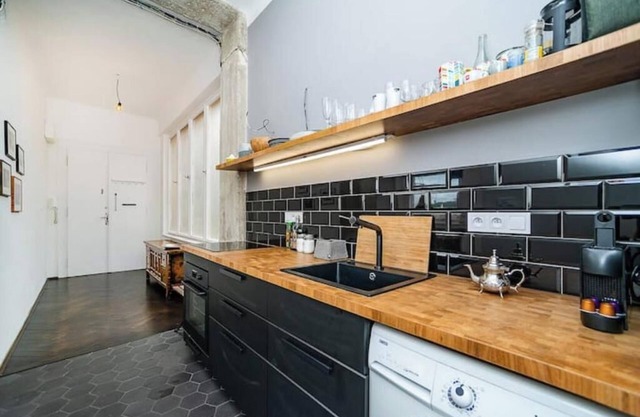 Top Floor Industrial Apartment with a River View