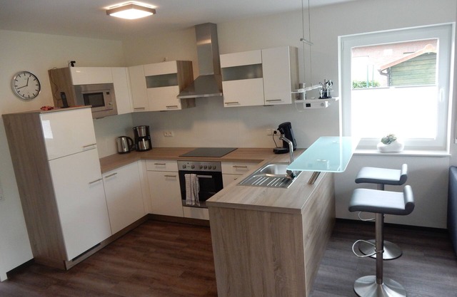 TOP! Headquarters u. quiet location, modern DHH, garden, 5 * level, WiFi, bicycles