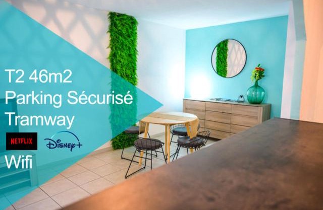 TOULOUSE premium appartement Parking Tramway Wifi Charmant