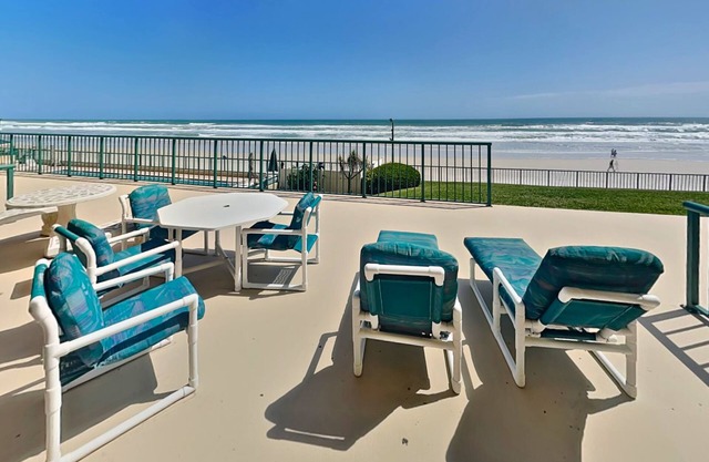 Towers 2 - Ocean Towers 2102 | Beachfront Condo with Ocean Access, Patio + Pool