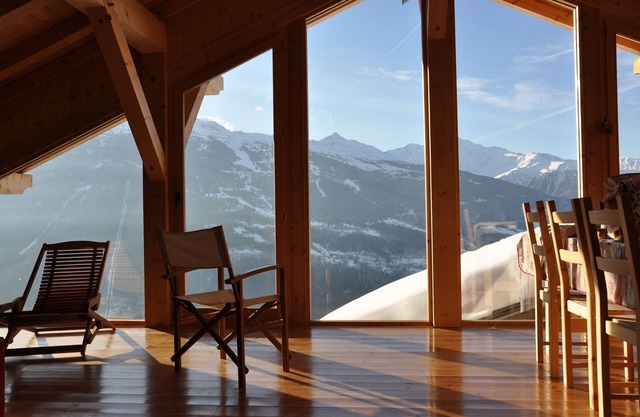 Traditional Savoyard chalet