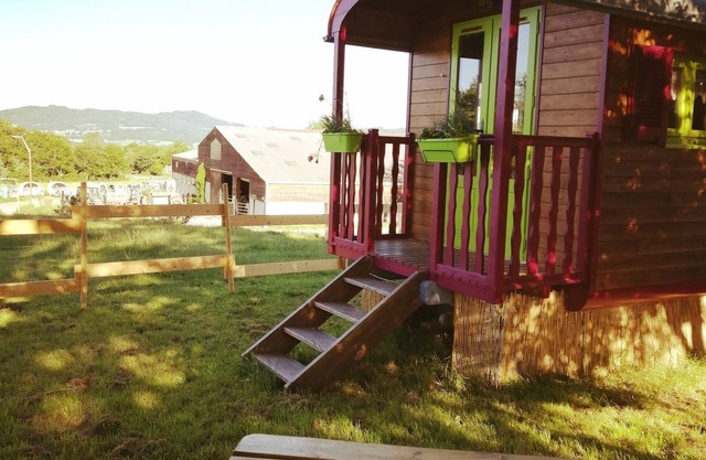 Trailer on the farm