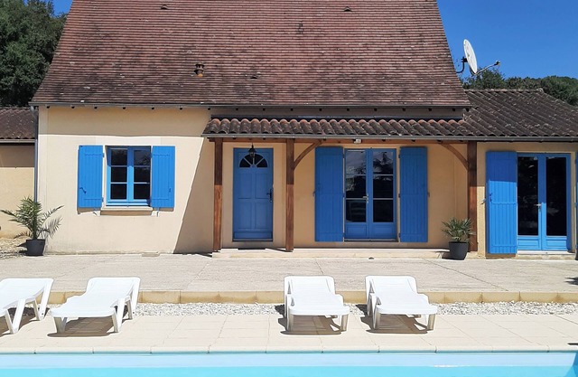 Tranquil 3-bedroom house with private pool in Périgord Noir near SARLAT