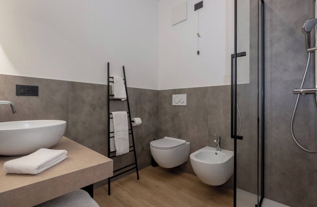 Triple room consisting of double bed and single sofa bed