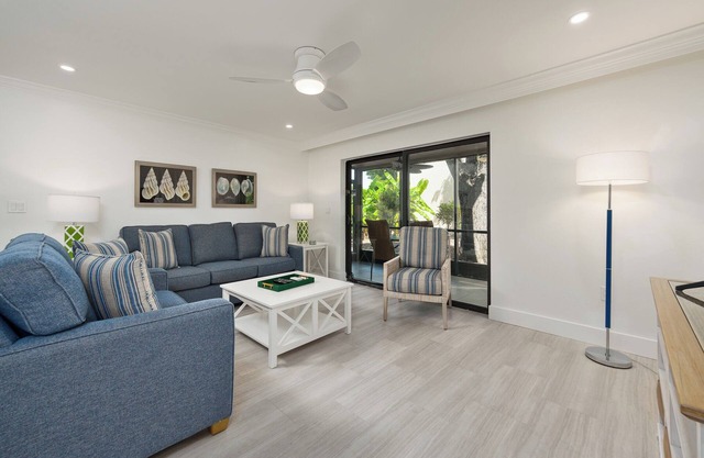 Tropical Garden View 2 bedroom, 2 bath at Sanibel Moorings Resort #441