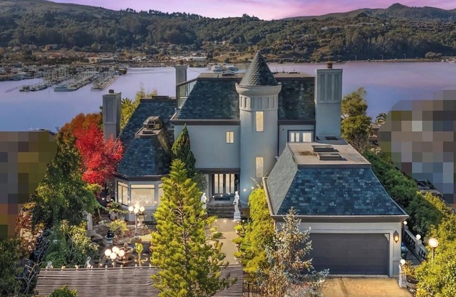 Tudor Revival Castle with Bay Views 5bd/5 bath
