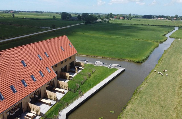Two adjacent luxury villas in Friesland
