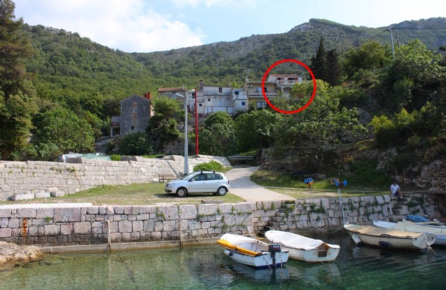 Two bedroom apartment with terrace and sea view Merag, Cres (A-11791-a)