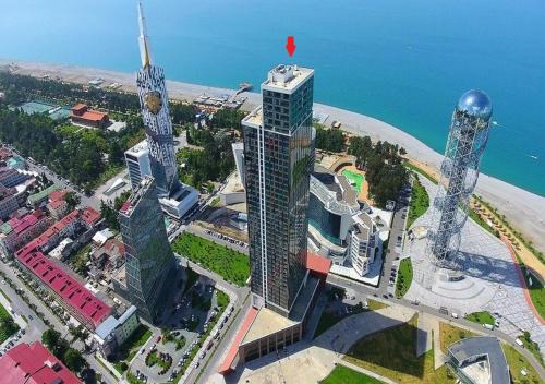 Two-room apartment by the sea, Porta Batumi Tower