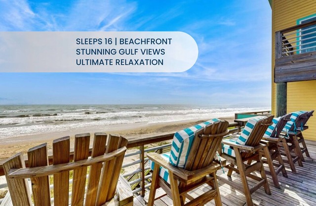 Ultimate | Beachfront | Sunset Views | Sleeps 16