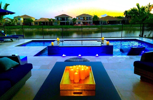 Ultra Luxury Executive Waterfront Home! European Chic! Private Pool & Spa
