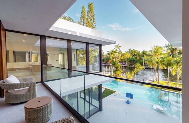 Ultra modern waterfront villa