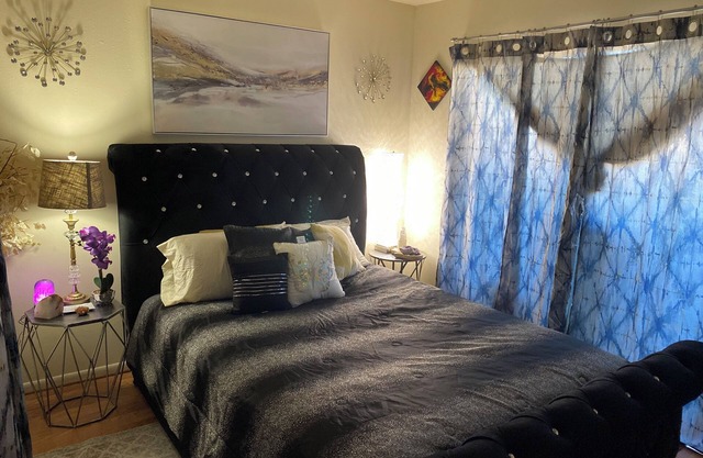 Unique 2 bdrm condo w/cold AC, WiFi, sauna, foot massager, patio by NRG Stadium