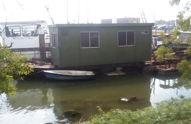 Unique cabin at Enkhuizen harbour