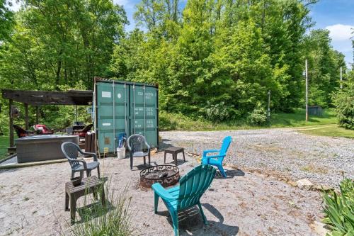 Unique Dover Accommodation with a Hot Tub Perfect for Glamping in Ohio