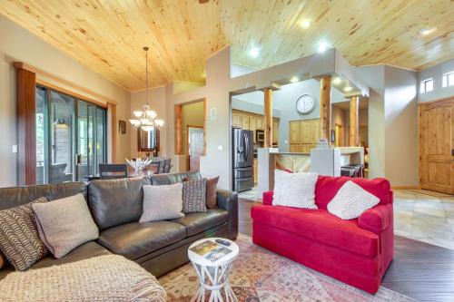 Unwind Fireside Spacious Torreon Cabin with Deck!