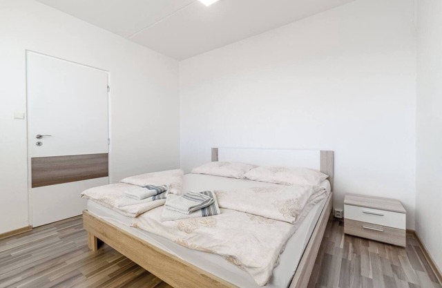 Vacation apartment with a view of Klínovec in Kovářská in the Ore Mountains