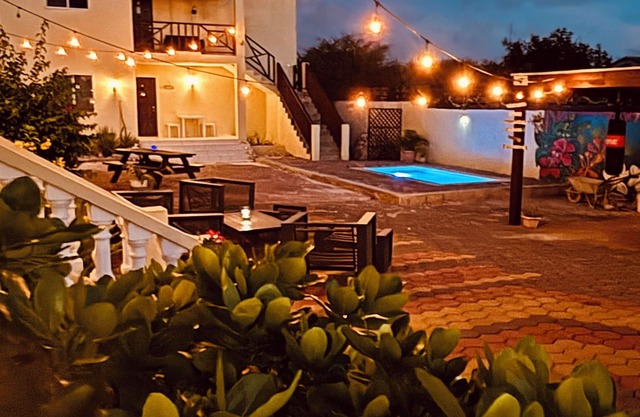Vacation apartment with pool