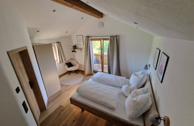 Vacation home Bauernhofchalet - living on two floors with south-facing terrace and garden